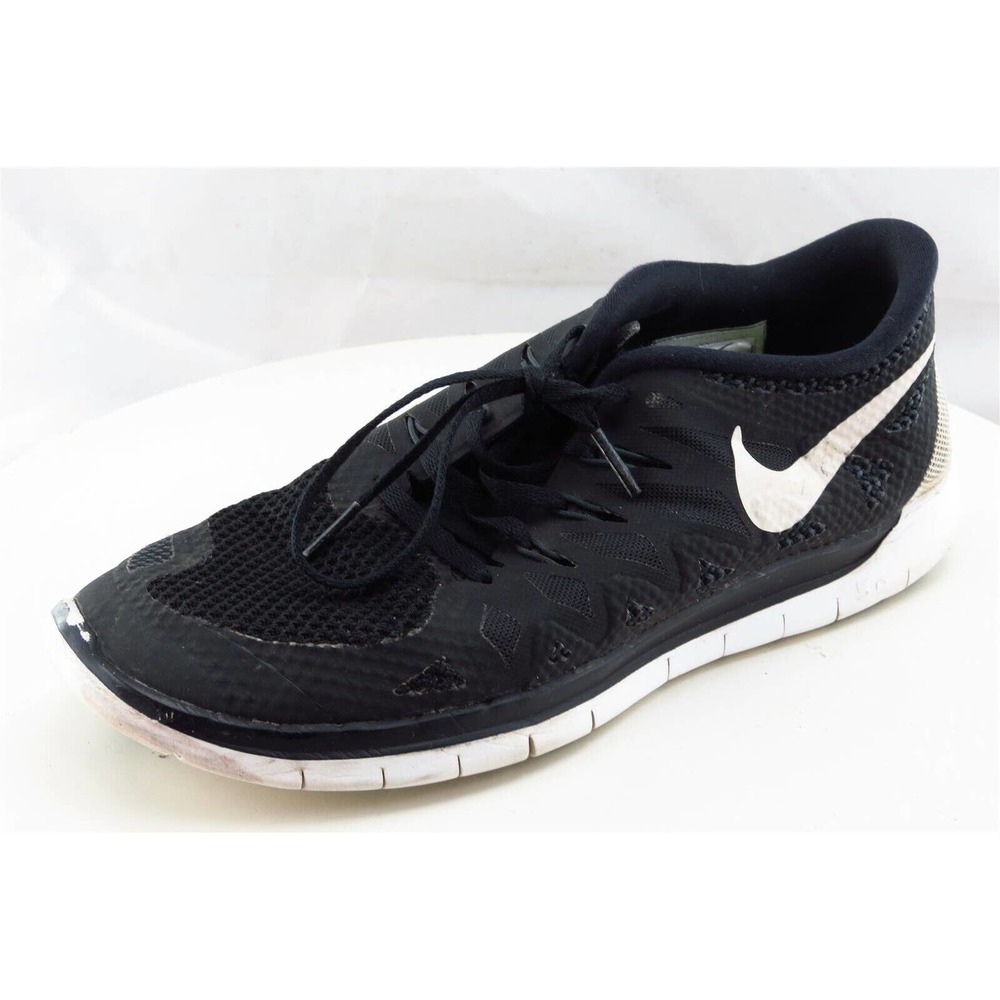 Nike Free‎ 5.0 Youth Boys Shoes Sz 7 M Black Mesh Running